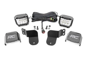 Polaris General 1000 EPS LED Light Kit - Rough Country - Cage Mount, 3
